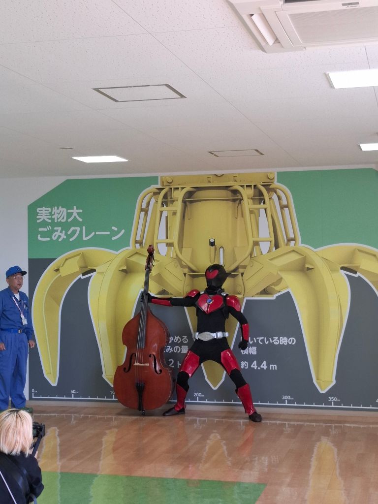 ごみの啓発動画撮影風景3