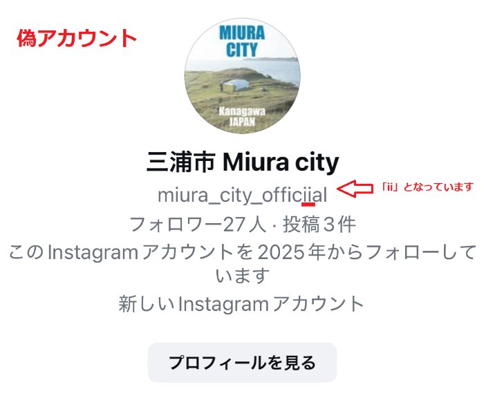 偽アカウント1