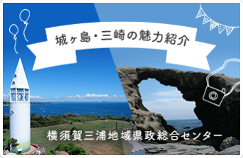 城ヶ島・三崎の魅力紹介(神奈川県のサイトへリンク)