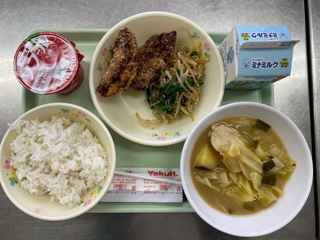 学校給食展メニュー