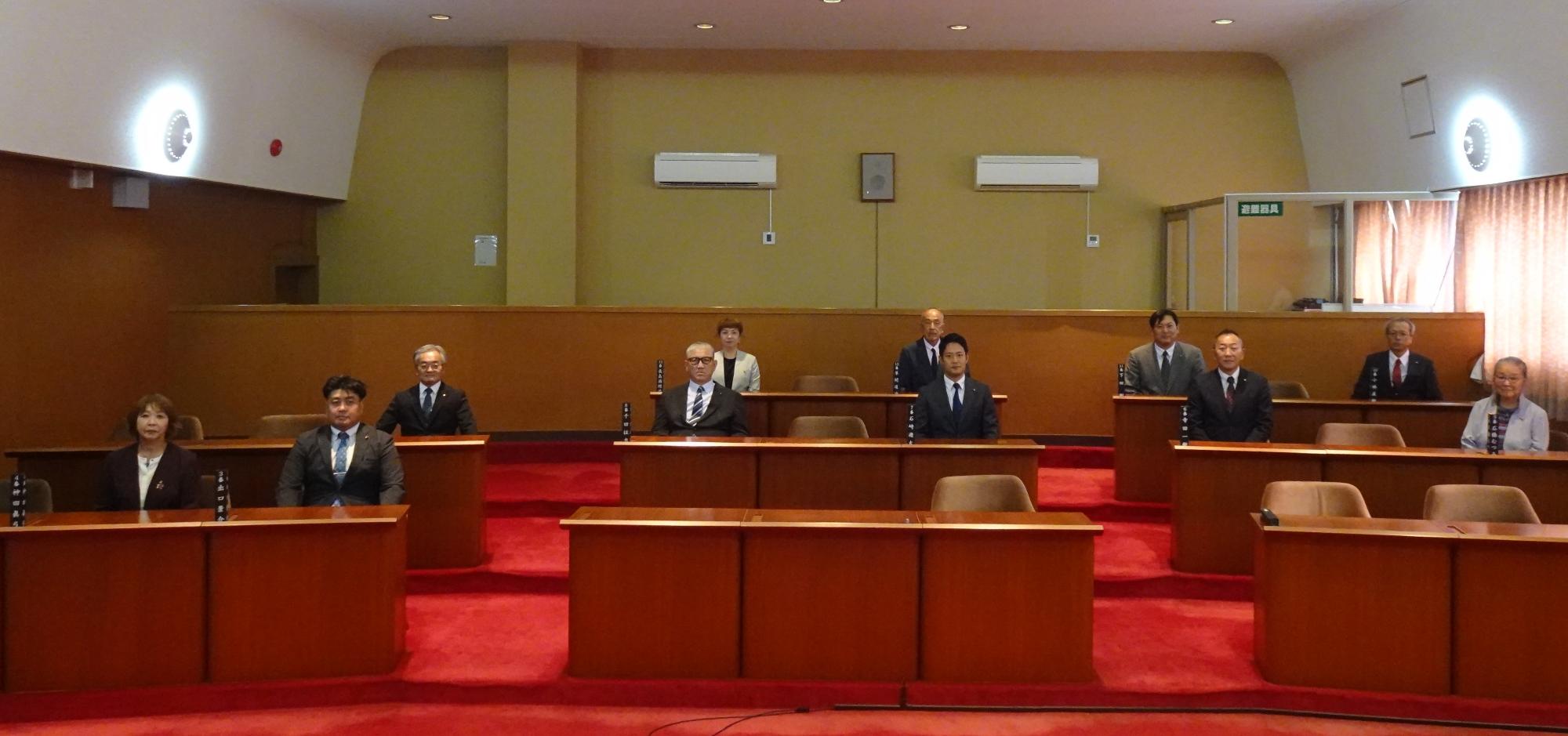 議場写真