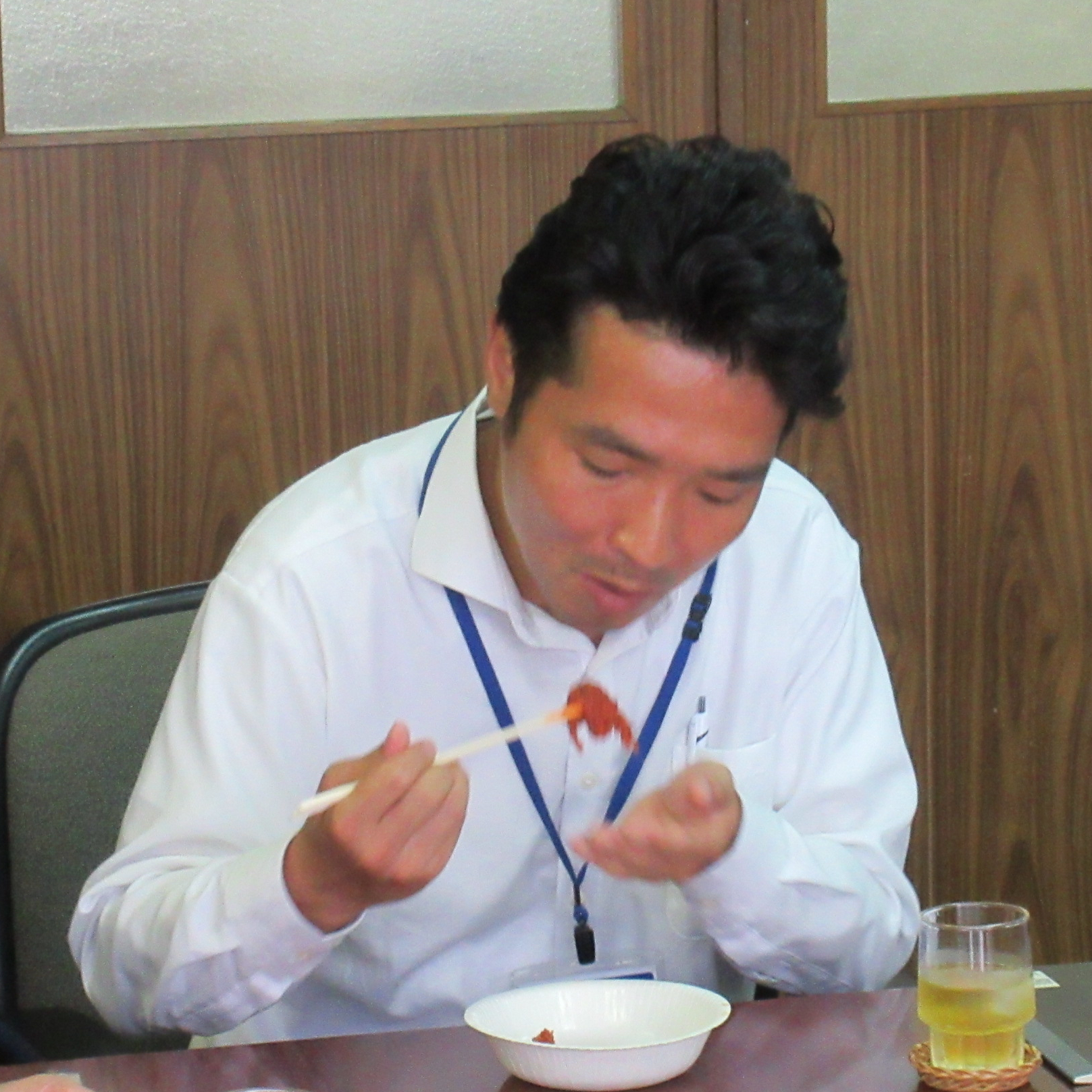まぐろキムチ試食会1