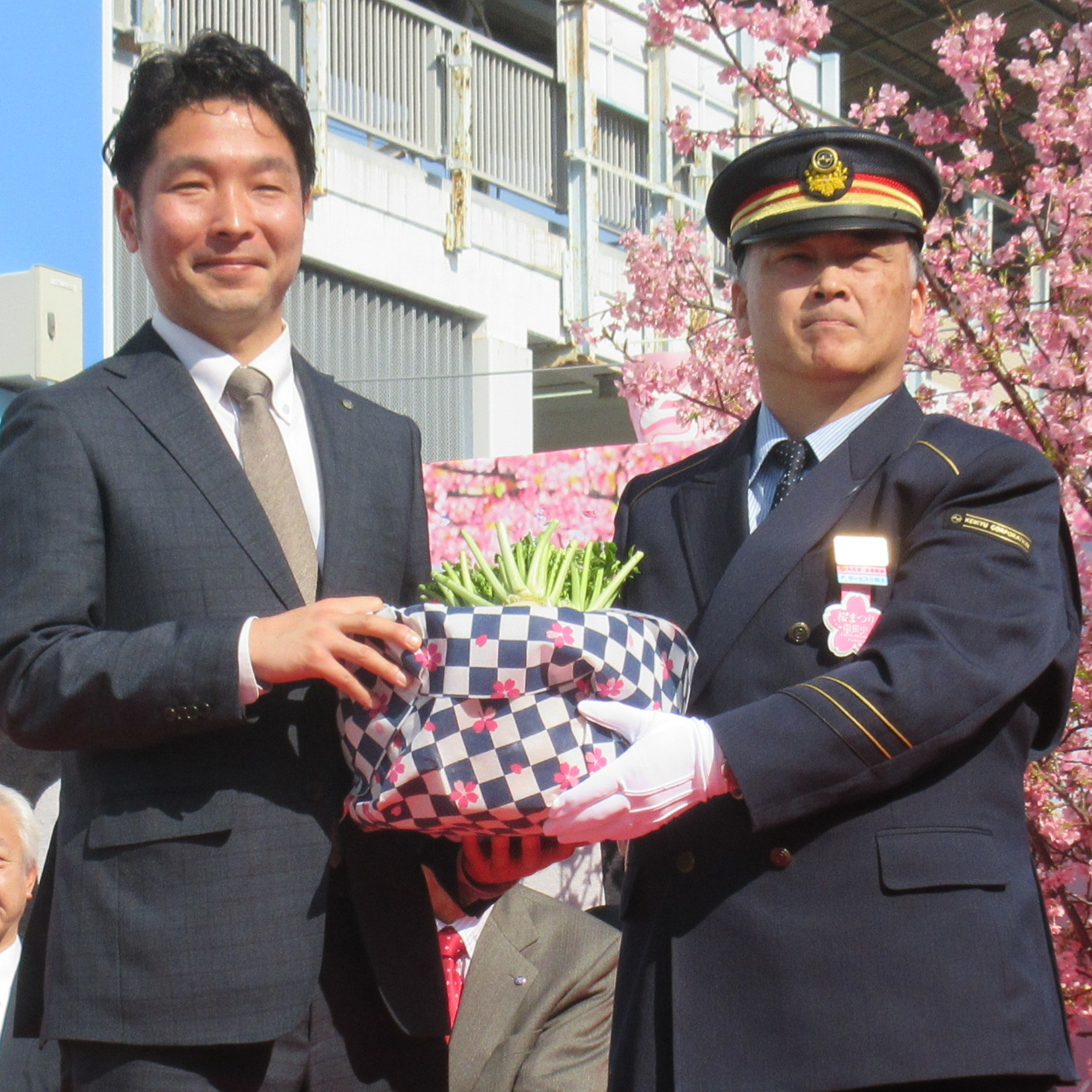 桜まつりお迎え式3